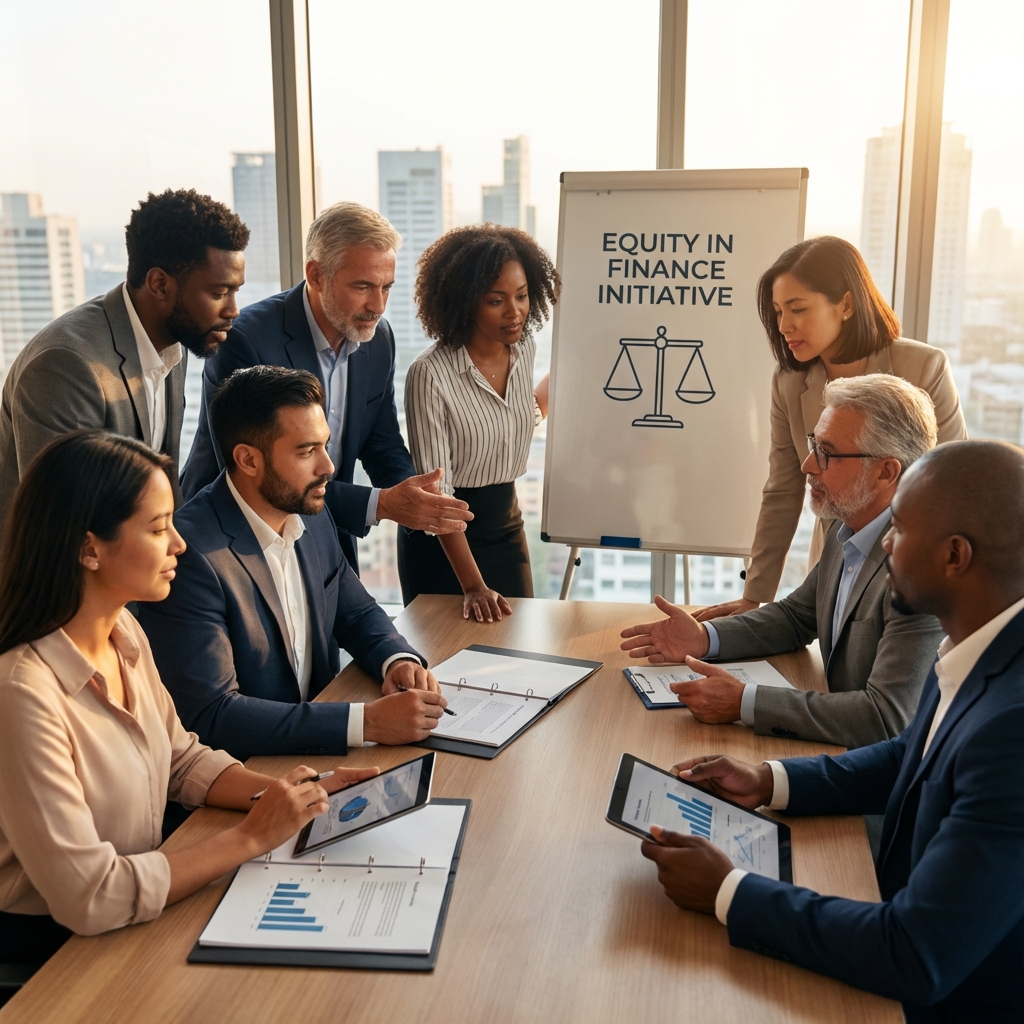 Diverse Boardroom Discussion