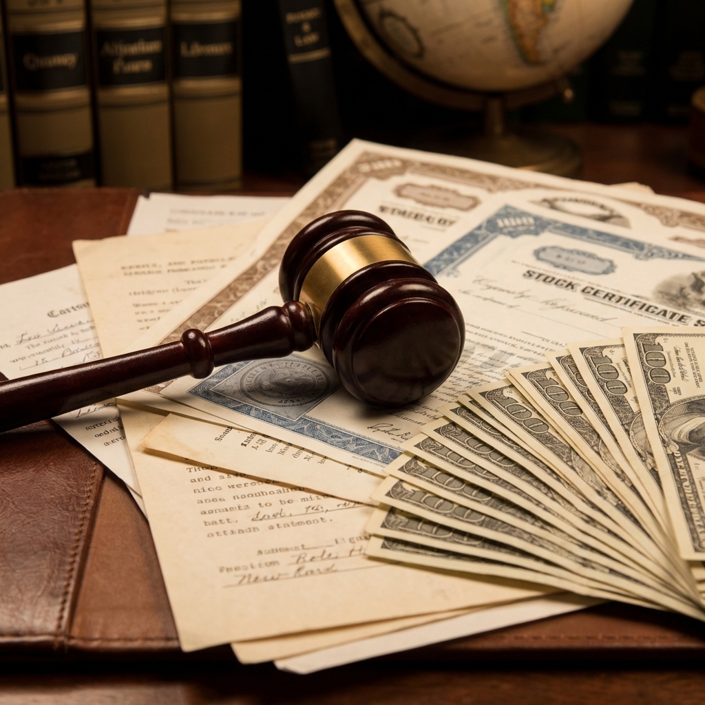 Gavel and Money